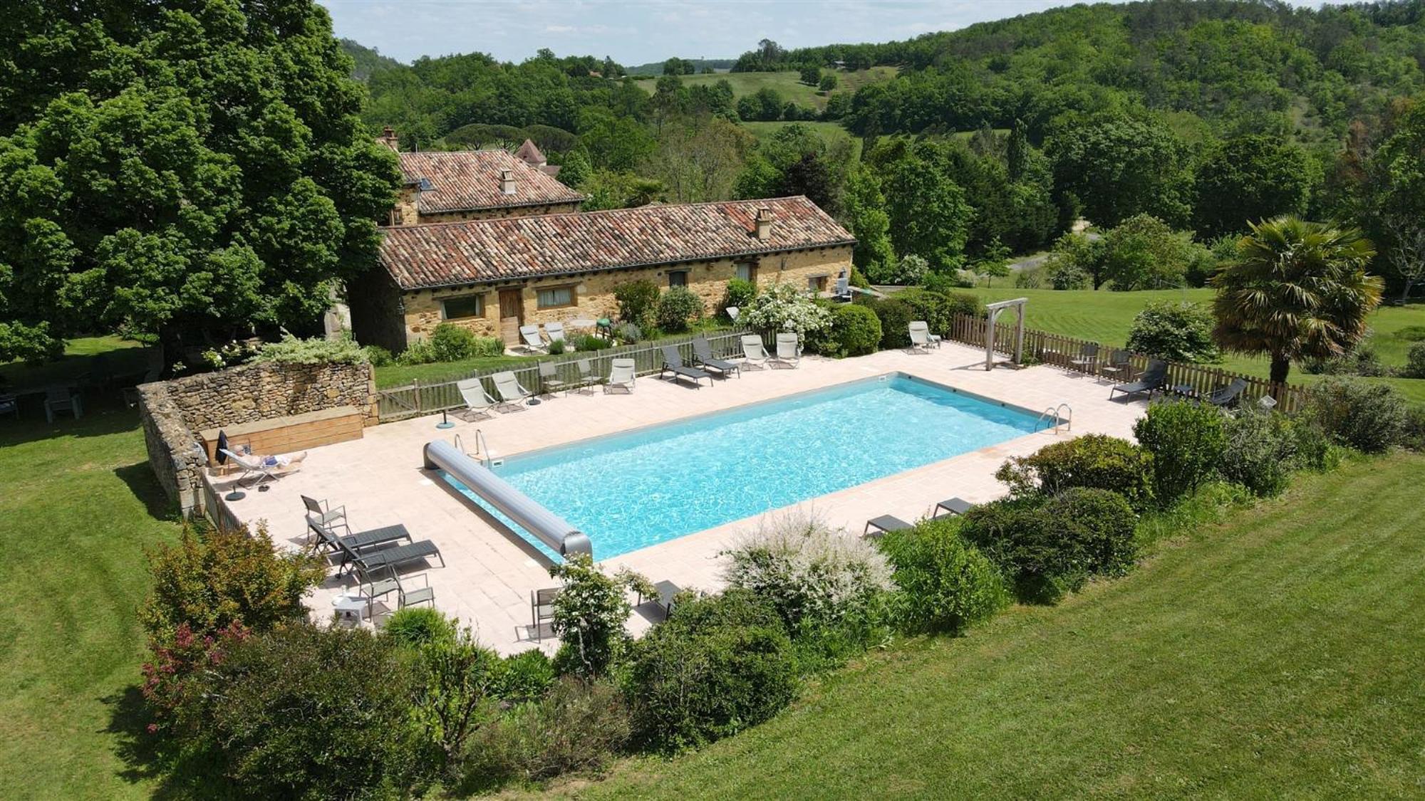 Domaine De Cournet Haut, A 17Th Century Property Set On A Calm, Idyllic Domain With Pool, Tennis, Bikes And More Les Vauries Zewnętrze zdjęcie